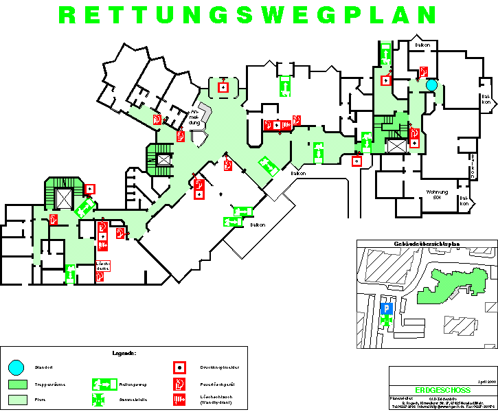 Rettungswegplan